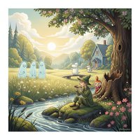 你的精神内耗，姆明早就看透了。