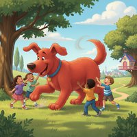 《大红狗克里弗.Clifford.适合2-6岁》 英语启蒙的秘密，就藏在这只大红狗里。