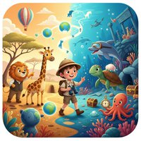 《动物小游侠英文版》 英语启蒙，从一场动物大冒险开始。