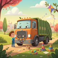 藏在垃圾车里的“成长宝藏”