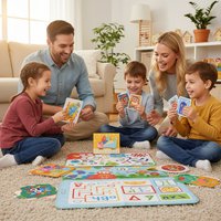 【字母 Phonics相关卡片 翻翻书 趣味作业】 26个字母，玩出英语拼读超能力