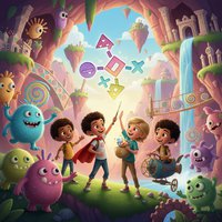 《Monster Math Squad 怪物数学小分队》 让数学，变成孩子最爱的怪物游戏。