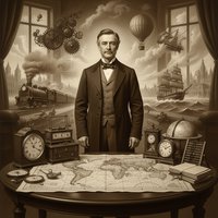 《23.八十天环游地球》 是由法国作家儒勒·凡尔纳所写的古典冒险小说，于1873年出版