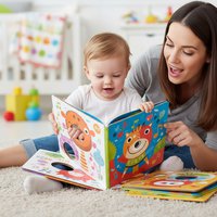 《廖彩杏洞洞一辑》 别只让娃“看”书，要让英语“响”起来！