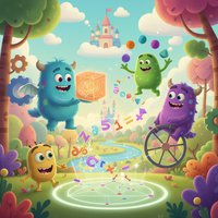 《怪物数学小分队.Monster.Math.Squad.适合3-6岁》 当数字变成小怪物，数学就“活”了！