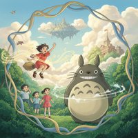 《宫崎骏动画 英文版》 换个语言，重遇宫崎骏的夏天。