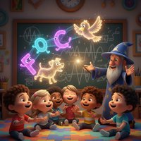 《Fun & Easy English Phonics自然拼读最高效最简动画教程》 英语启蒙，原来是解锁一套“拼读”密码。