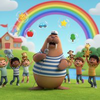 《《Songs for Preschool 学前歌曲》英文版全52集 The Singing Walrus》 娃的英语语感，原来是“唱”出来的！