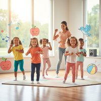 《快乐启蒙英语边唱边跳动起来》 别坐着学了！英语要“跳”着说