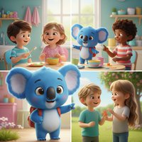 《蓝色小考拉 Penelope》 忘了“学英语”，陪娃“玩英语”！