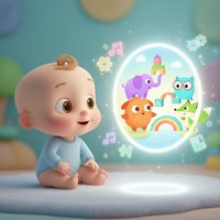 《Looi的动物朋友们.适合0-3岁》 你的宝宝，需要一场安静的头脑风暴。