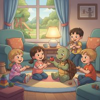 《洪恩小乌龟学美语.Franklin.适合2-6岁》 别再“教”孩子英语，让他和富兰克林交个朋友吧！