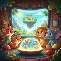 《动物冒险王国（中英字幕)》 别只给孩子看动画，看这部“双语冒险剧”！