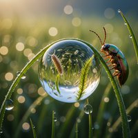 《小小世界全超高清自然世界（中英字幕）》 用上帝视角，看清一片叶子的宇宙。