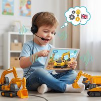 《挖掘机麦克斯 英文版》 让娃的“挖掘机瘾”，变成英语超能力！