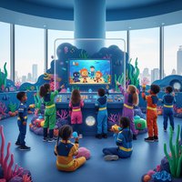 《海底小纵队全集英文版》 英语启蒙，不只“磨耳朵”。