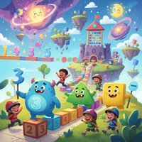 《怪物数学小分队.Monster.Math.Squad.适合3-6岁》 数学启蒙，原来是场怪物大冒险！