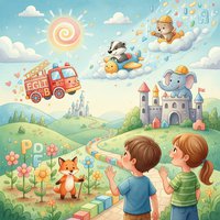 《创意英语 Richard Scarry》 别背单词了!带孩子住进「斯凯瑞的英文小镇」