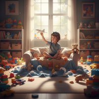 《小熊查理 Little Charley Bear》 想象力,才是孩子最好的玩具。