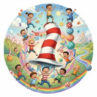 《戴帽子的猫 The Cat In The Hat》 你看到的是一只猫，我看到的是创造力的开关。